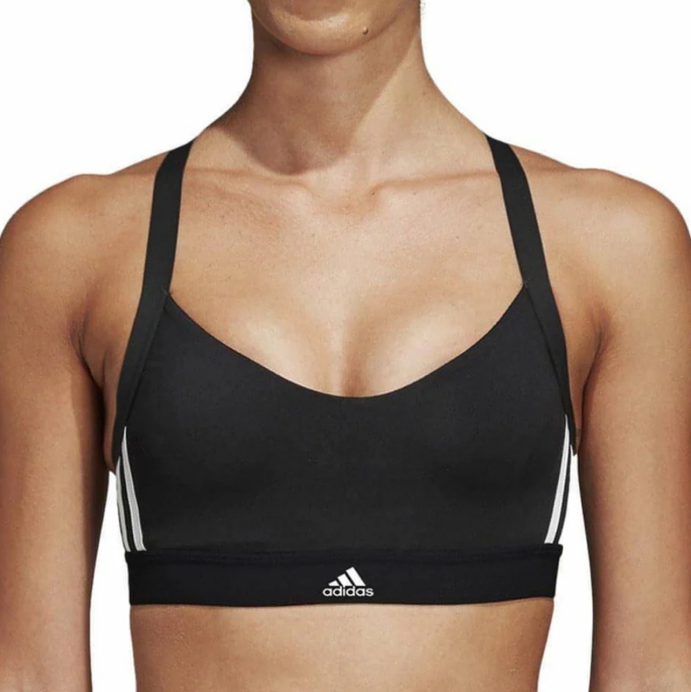 Adidas All Me 3-Stripes Sports Bra